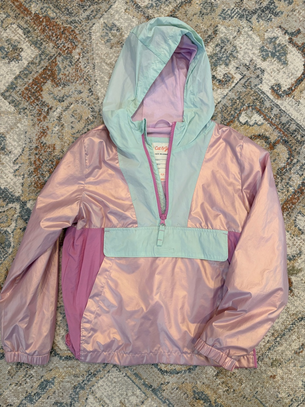 Girls Cat & Jack Windbreaker/rain jacket